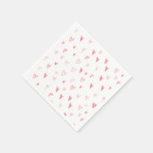 バレンタインデラブパターンナプキンス スタンダードカクテルナプキン (角)