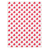 バレンタインデレッドラブハート テーブルクロス (正面)