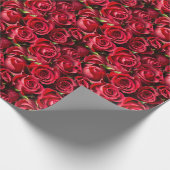 バレンタインデレッドローズ ラッピングペーパー (角)