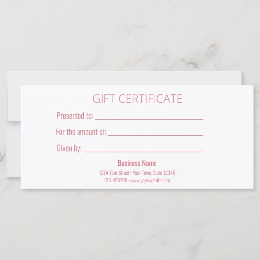 バレンタインデロマンチックなガラスハートギフトカード (裏面)