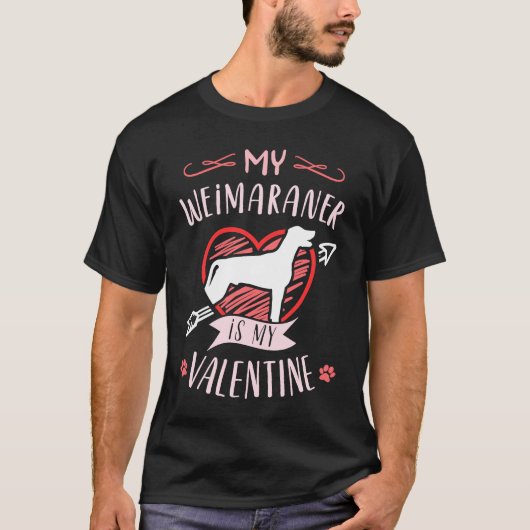 バレンタインデワイマラーヌードグバレンタイン Tシャツ (正面)
