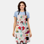 バレンタインデンの芸術をマスターする エプロン (着用した状態)