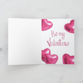 バレンタインデン シーズンカード (内部)