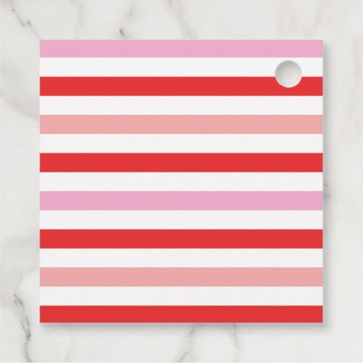 バレンタインデーあなたは爆弾メッセージカード フェイバータグ (裏面)