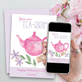 バレンタインデーあなたは素晴らしいプンティーポかわいらしット シーズンカード