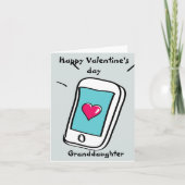 バレンタインデーおばあちゃん カード (正面)
