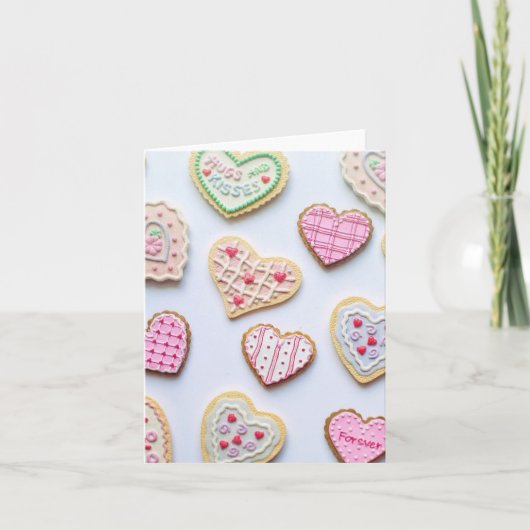 バレンタインデーおめでとう カード (正面)