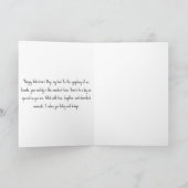 バレンタインデーおめでとう カード (内部)