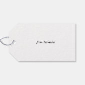 バレンタインデーおめでとう。シンプルな愛を込めて ギフトタグ (裏面横)