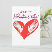 バレンタインデーおめでとう シーズンカード (スタンド正面)