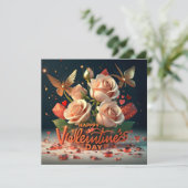 バレンタインデーおめでとう シーズンカード (スタンド正面)