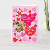 バレンタインデーおめでとう シーズンカード (正面)