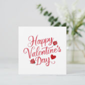 バレンタインデーおめでとう シーズンカード (スタンド正面)