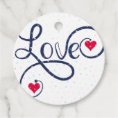 バレンタインデーおめでとう。 フェイバータグ (正面)