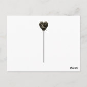 バレンタインデーおめでとう ポストカード (裏面)