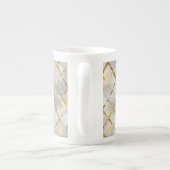 バレンタインデーおめでとう、モダン、エレガントラグジュアリー ボーンチャイナマグカップ (裏面)