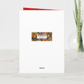 バレンタインデーおめでとう - 世界で最もかわいい犬 カード (裏面)