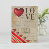 バレンタインデーおめでとう 招待状 (スタンド正面)