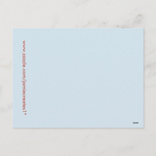 バレンタインデーおもしろいかわいいカエル王子 シーズンポストカード (裏面)