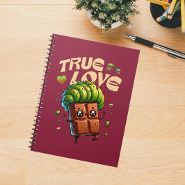 バレンタインデーおもしろいかわいいピスタチオ ノートブック