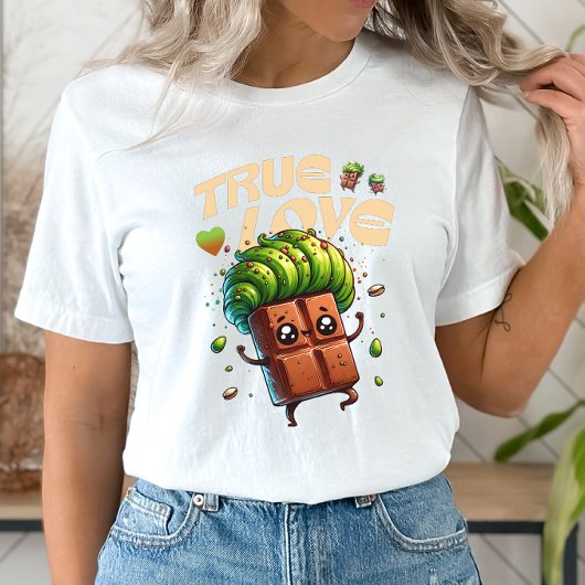 バレンタインデーおもしろいかわいいピスタチオ Tシャツ