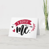 バレンタインデーおもしろいが大好き シーズンカード (正面)