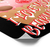 バレンタインデーおもしろいが大好き ポスター (角)