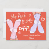 バレンタインデーおもしろいに失敗した シーズンカード (正面)