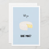 バレンタインデーおもしろいのカードを渡してくれないか シーズンカード (正面/裏面)