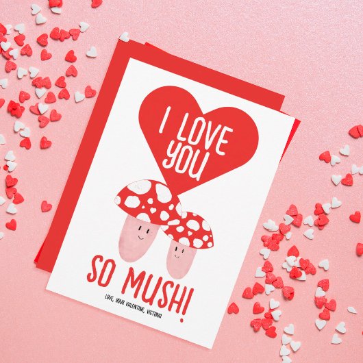 バレンタインデーおもしろいの愛 シーズンカード