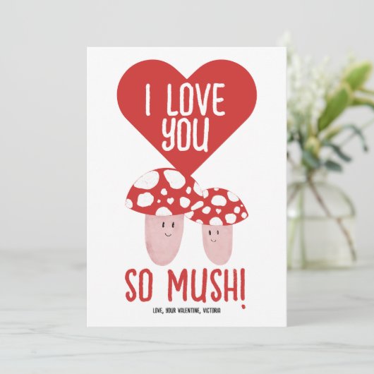 バレンタインデーおもしろいの愛 シーズンカード (スタンド正面)