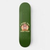 バレンタインデーおもしろいは本当に恋しい スケートボード (正面)