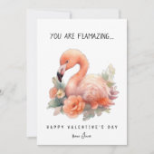 バレンタインデーおもしろいは素晴らしい シーズンカード (正面)