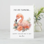 バレンタインデーおもしろいは素晴らしい シーズンカード (スタンド正面)