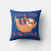 バレンタインデーおもしろいを愛してる クッション (裏面)