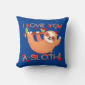 バレンタインデーおもしろいを愛してる クッション (正面)