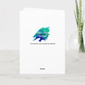 バレンタインデーおもしろいス記念日が大好き カード (裏面)