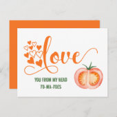 バレンタインデーおもしろいラブトゥマーツアのジョークのカード ポストカード (正面/裏面)