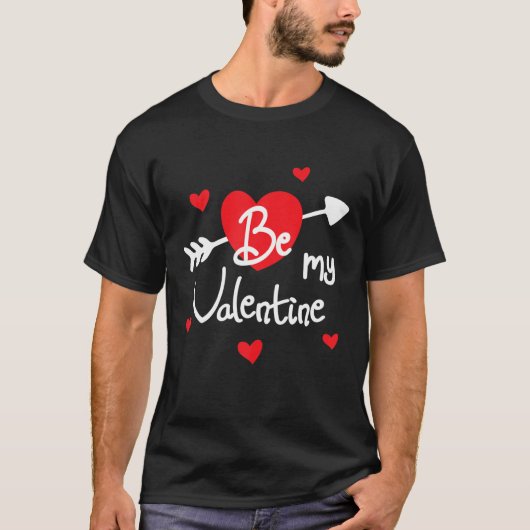 バレンタインデーおもしろい Tシャツ (正面)
