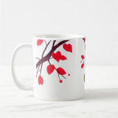 バレンタインデーお祝い・オブ・ラブ コーヒーマグカップ (左)