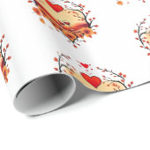 バレンタインデーお祝い・オブ・ラブ ラッピングペーパー (ロールコーナー)