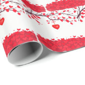 バレンタインデーお祝い・オブ・ラブ ラッピングペーパー (ロールコーナー)