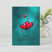 バレンタインデーお祝い・オブ・ラブ 招待状 (スタンド正面)