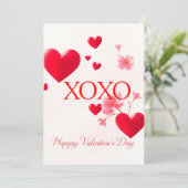 バレンタインデーお祝い・オブ・ラブ 招待状 (スタンド正面)