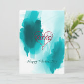 バレンタインデーお祝い・オブ・ラブ 招待状 (スタンド正面)