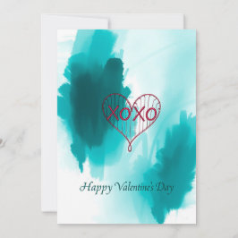 バレンタインデーお祝い・オブ・ラブ 招待状