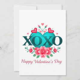 バレンタインデーお祝い・オブ・ラブ 招待状