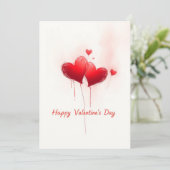 バレンタインデーお祝い・オブ・ラブ 招待状 (スタンド正面)