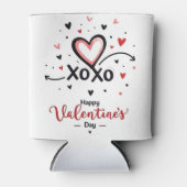 バレンタインデーお祝い・オブ・ラブ 缶クーラー (正面)