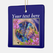 バレンタインデーお祝い セラミックオーナメント (左)